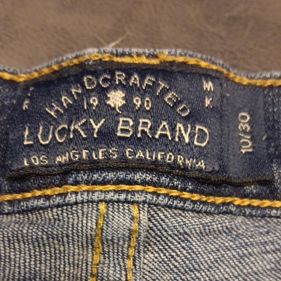 Lucky Brand Blue Straight Leg Jeans - Picture 7 of 9